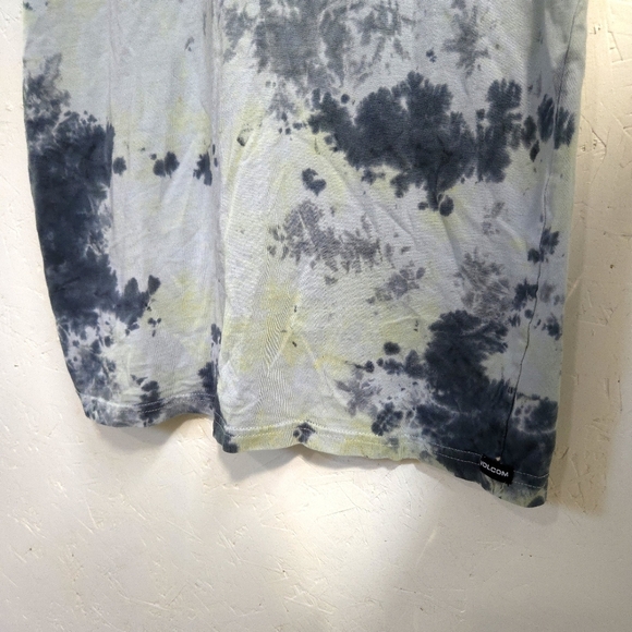 Volcom | Womens Tie-Dye T-Shirt - Blue - Picture 3 of 7